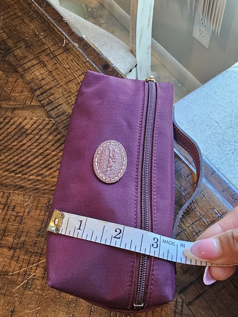 Longchamp Mini Cosmetic Bag - Picture 6 of 7